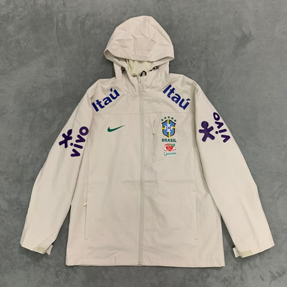 Beige Brazil Nike Windbreaker