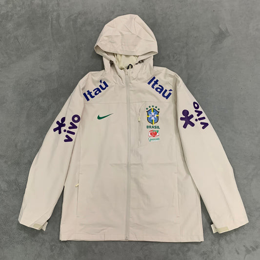 Beige Brazil Nike Windbreaker