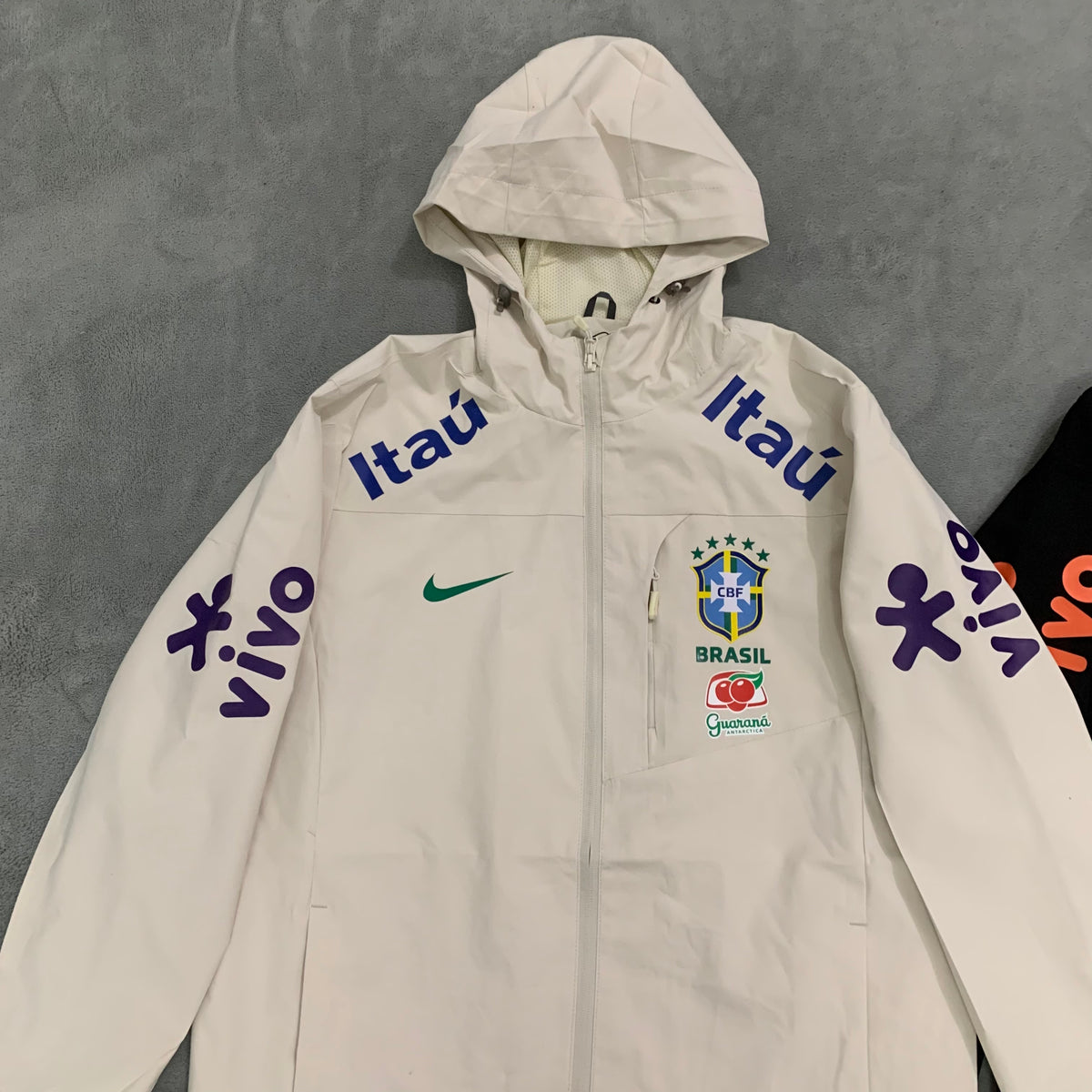 Beige Brazil Nike Windbreaker
