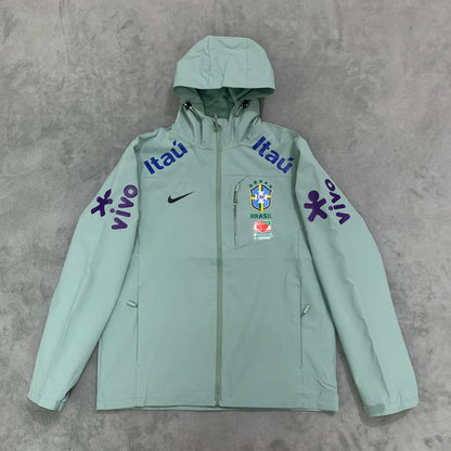 Mint Green Brazil Nike Windbreaker