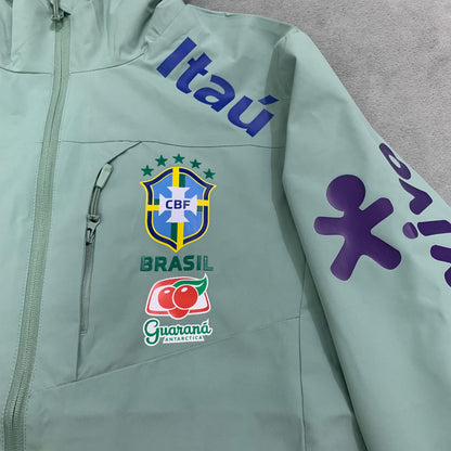 Mint Green Brazil Nike Windbreaker